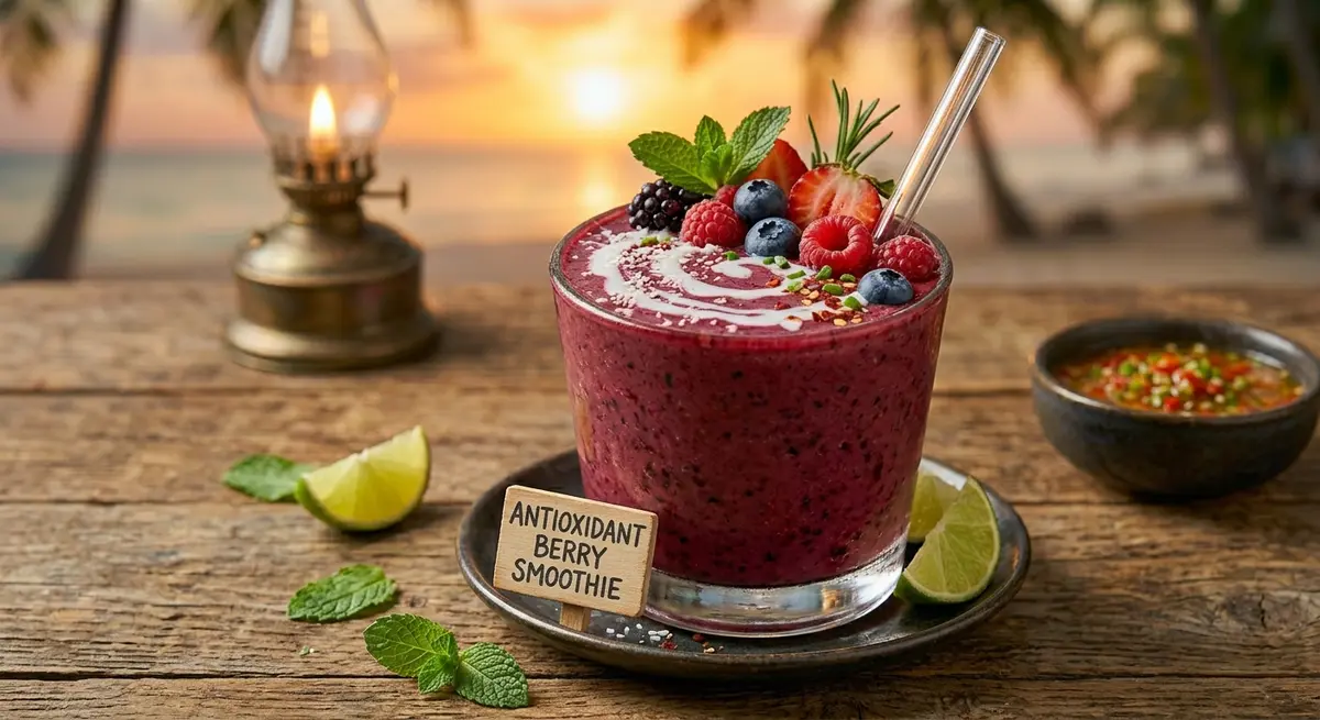 Antioxidant Mixed Berry Smoothie